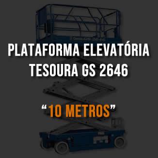 Plataforma Elevatória Tesoura GS 2646 Locação - Bermaq Brasil